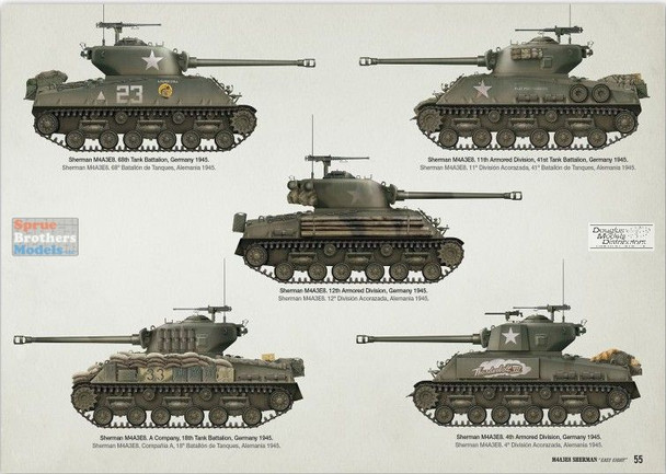 AMM6326 AMMO by Mig Visual Modelers Guide Steel Series Vol 6 - M4A3E8 Sherman 'Easy Eight'