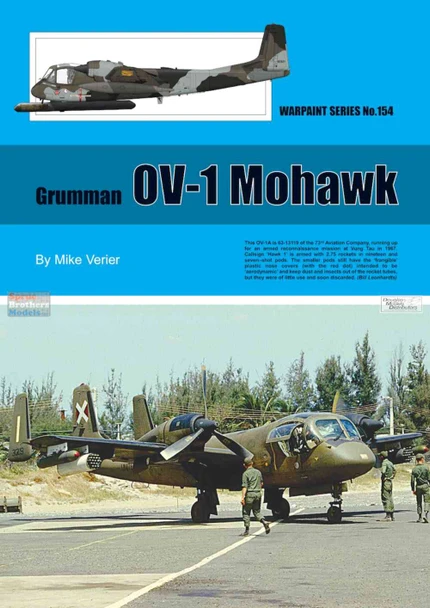 WPT154 Warpaint Books - Grumman OV-1 Mohawk