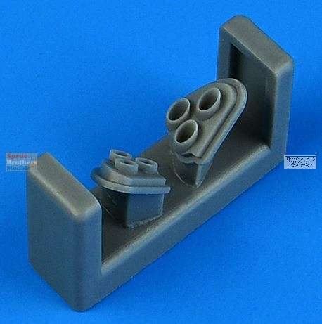 QBT72751 1:72 Quickboost F4U-1 Corsair Exhausts (TAM kit)