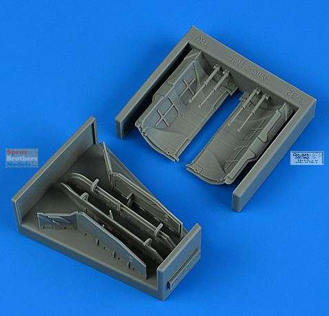 QBT32370 1:32 Quickboost MiG-21MF Fishbed Undercarriage Covers (TRP kit)