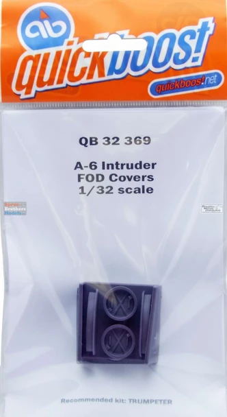 QBT32369 1:32 Quickboost A-6 Intruder FOD Covers (TRP kit)