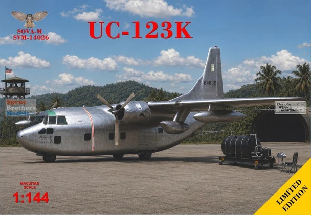 MDVSV14026 1:144 Modelsvit SOVA-M UC-123K Provider (South Vietnam '70's)