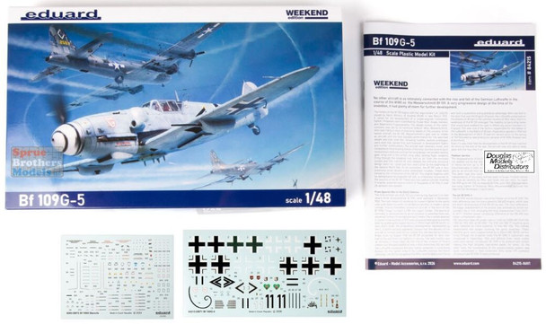 EDU84215 1:48 Eduard Bf109G-5 [Weekend Edition]