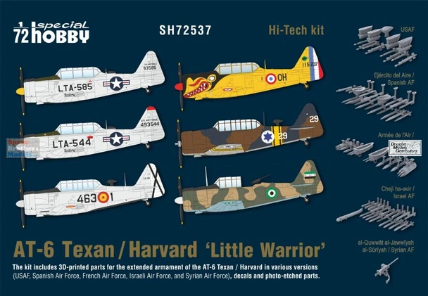 SPH72537 1:72 Special Hobby AT-6 Texan / Harvard 'Little Warrior'