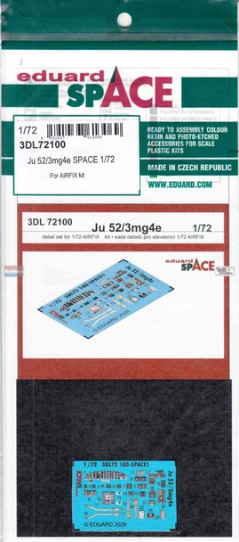 EDU3DL72100 1:72 Eduard SPACE - Ju52/3mg4e (AFX kit)