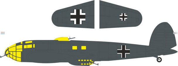 EDUJX359 1:32 Eduard Mask - He111P-1 National Insignia (REV kit)