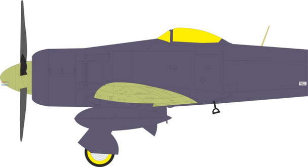 EDUJX361 1:32 Eduard Mask - Sea Fury FB.11 TFACE (DBM kit)