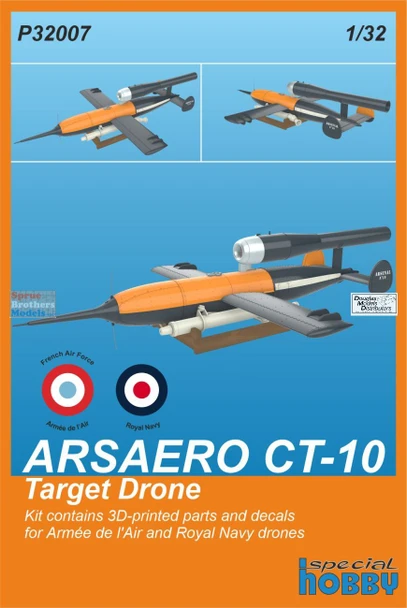 SPHP32007P 1:32 Special Hobby ARSAERO CT-10 Target Drone