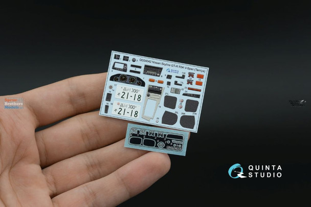 QTSQD24042R 1:24 Quinta Studio 3D Decal  -  Nissan Skyline GT-R R34 V-Spec (TAM kit)