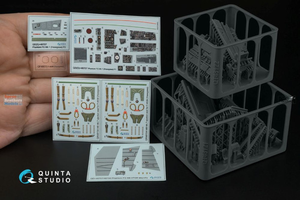 QTSQD48707R 1:48 Quinta Studio 3D Decal - Phantom FG.1 (HAS kit)