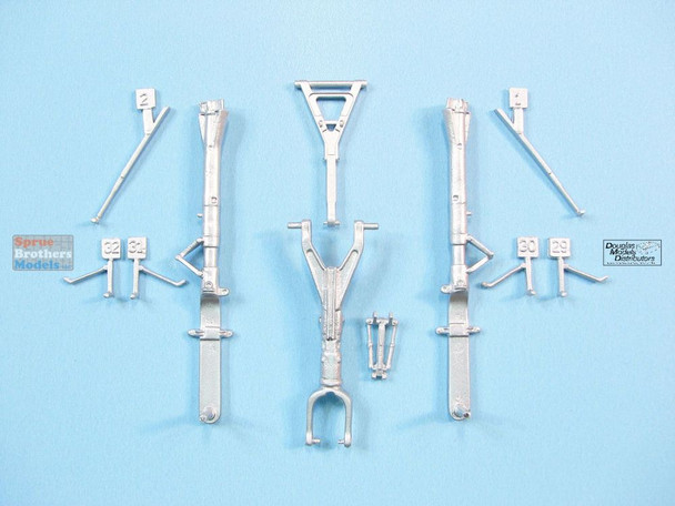 SAC32201 1:32 Scale Aircraft Conversions F-105D F-105G Thunderchief Landing Gear (TRP kit)