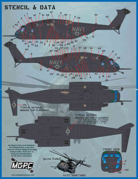 FUR48106 1:48 Furball Aero Design MH-53E Sea Dragon "Sea Dragons: MH-53E Mine Hunters & Combat Support'