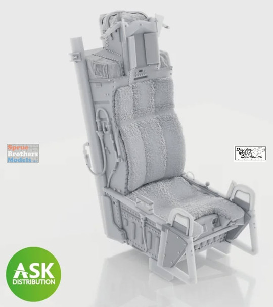 ASKA48107 1:48 ASK/Art Scale Aces II Ejection Seat Set without Seatbelts for A-10C Thunderbolt II (GWH kit)
