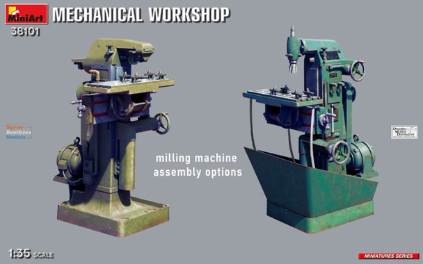 MIA38101 1:35 Miniart Mechanical Workshop