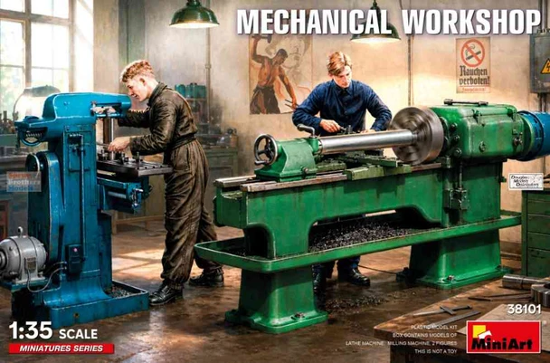 MIA38101 1:35 Miniart Mechanical Workshop