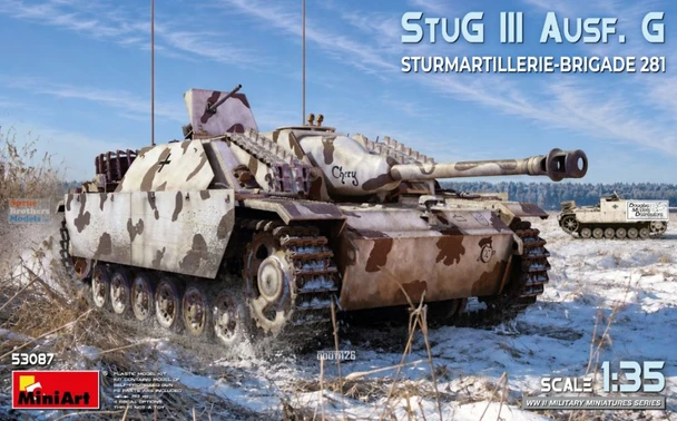 MIA53087 1:35 Miniart STuG.III Ausf.G Sturmartillerie-Brigrade 281