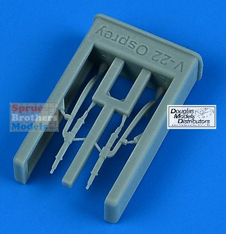 QBT72755 1:72 Quickboost MV-22 Osprey Wipers (HAS kit)