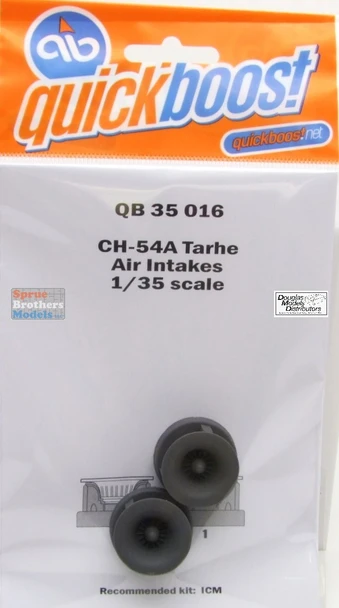 QBT35016 1:35 Quickboost CH-54A Tarhe Air Intakes (ICM kit)