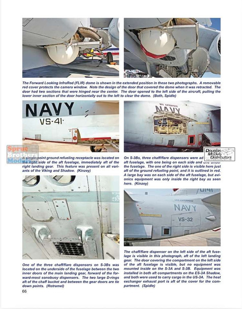 DAS3394 Detail & Scale Books - S-3 Viking (Includes US-3A COD and ES-3A Shadow)