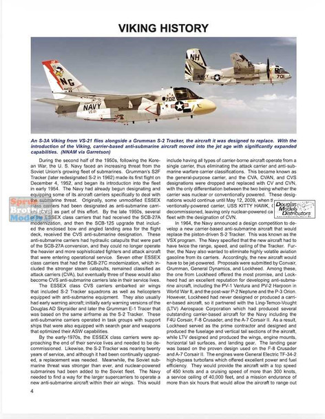 DAS3394 Detail & Scale Books - S-3 Viking (Includes US-3A COD and ES-3A Shadow)