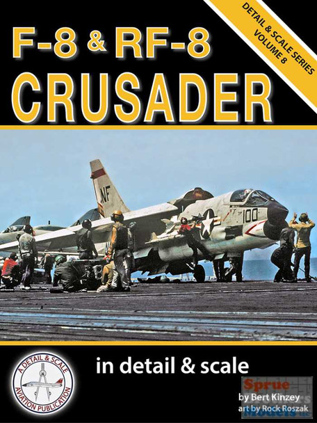 DAS7742 Detail & Scale Books - F-8 & RF-8 Crusader