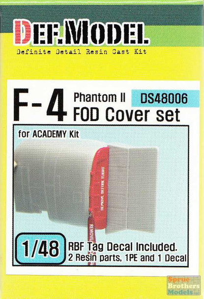 DEFDS48006 1:48 DEF Model F-4 Phantom II FOD Cover Set (ACA kit)