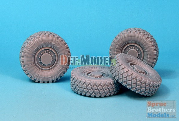 DEFDW35024 1:35 DEF Model Bushmaster Sagged Wheel Set (SHC kit) #DW35024