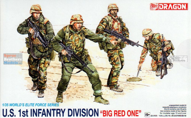 DML3015 1:35 Dragon US 1st Infantry Division Big Red One
