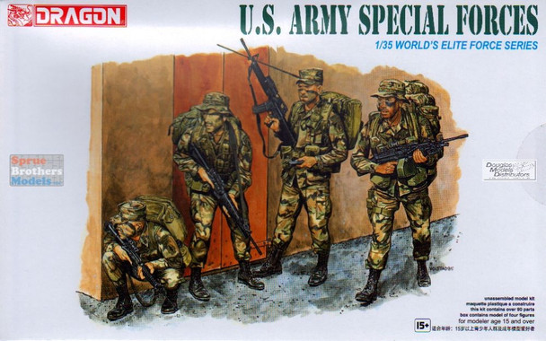 DML3024 1:35 Dragon US Special Forces (4 Figure Set)