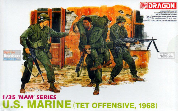 DML3305 1:35 Dragon US Marines Tet Offensive 1968 Figure Set