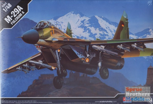 ACA12263 1:48 Academy MiG-29A Fulcrum - Sprue Brothers Models LLC