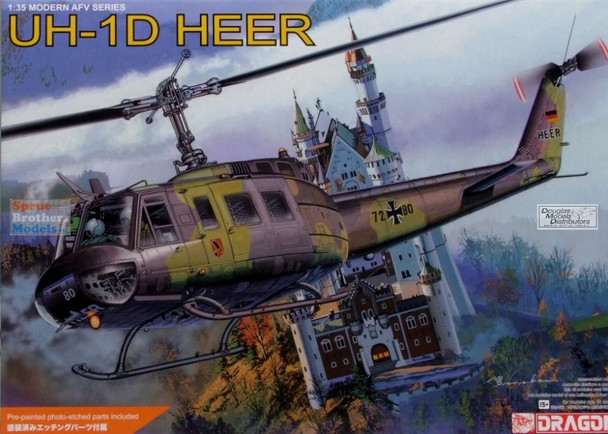 DML3542 1:35 Dragon UH-1H HEER Helicopter