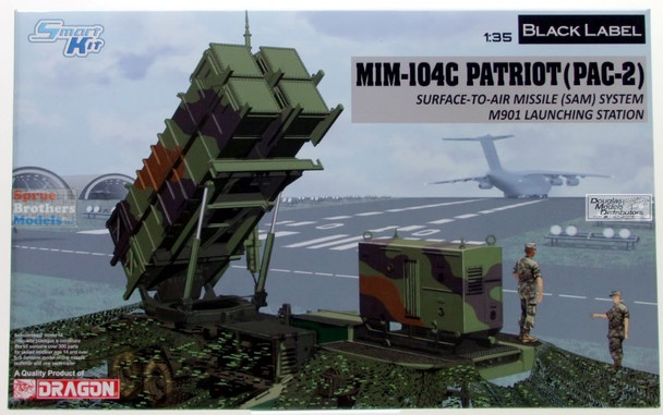 DML3604 1:35 Dragon MIM-104C Patriot (PAC-2) SAM System PAC-3 M901 Launching Station