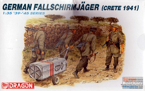 DML6070 1:35 Dragon German Fallschirmjager Crete 1941 Figure Set
