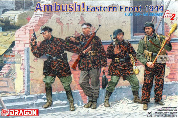 DML6333 1:35 Dragon Ambush! Eastern Front 1944 (4 figure set) ~ Gen 2
