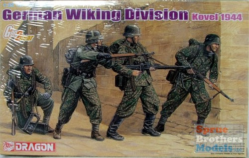DML6519 1:35 Dragon German Wiking Division Kovel 1944 (4 Figures Set)