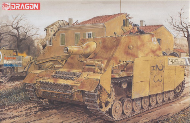 DML6596 1:35 Dragon Sd.Kfz.166 Stu.Pz IV "Brummbar" Early Production w/Zimmerit