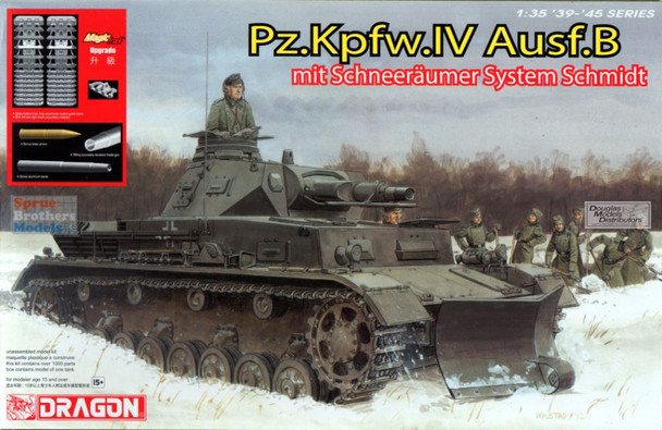 DML6764 1:35 Dragon Panzer Pz.Kpfw. IV Ausf.B mit Schneeraumer System Schmidt