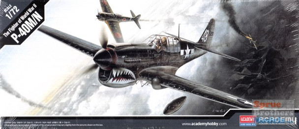 ACA12465 1:72 Academy P-40M P-40N Warhawk