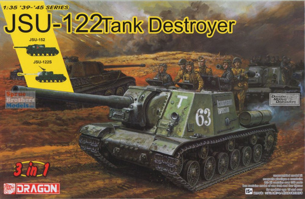 DML6787 1:35 Dragon JSU-122 Tank Destroyer DML6787 1:35 Dragon JSU-122 Tank Destroyer