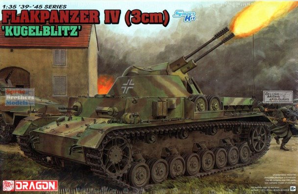 DML6889 1:35 Dragon Flakpanzer IV (3cm) Kubelblitz