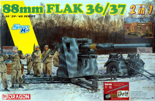 DML6923 1:35 Dragon 88mm Flak 36/37 (2in1)