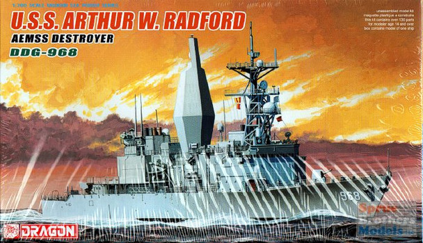 DML7031 1:700 Dragon USS Arthur W Radford AEMSS Destroyer DDG-968