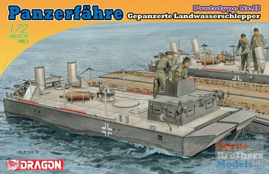 DML7490 1:72 Dragon Panzerfahre Gepanzerte Landwasserschlepper