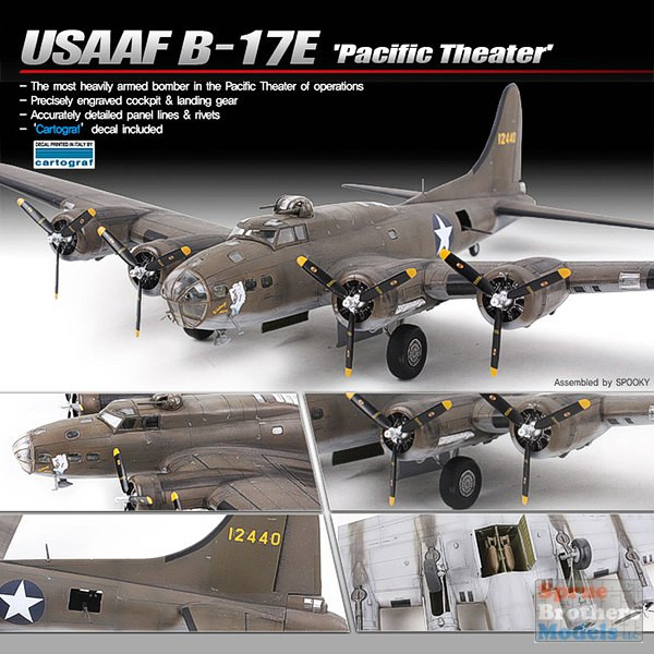 ACA12533 1:72 Academy B-17E Flying Fortress 'Pacific Theater