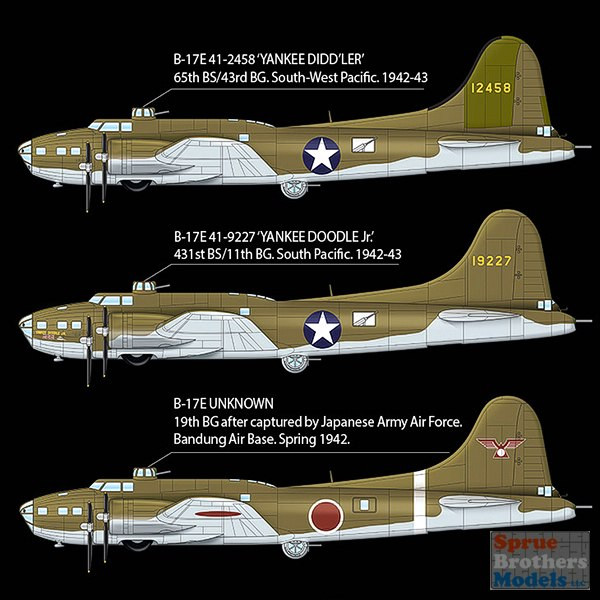 ACA12533 1:72 Academy B-17E Flying Fortress 'Pacific Theater