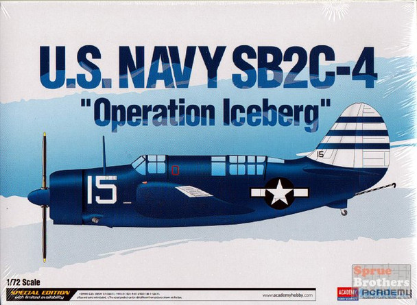 ACA12545 1:72 Academy US Navy SB2C-4 Helldiver "Operation Iceberg"