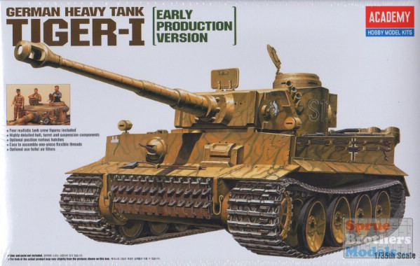 ACA13264 1:35 Academy Tiger I Early - Sprue Brothers Models LLC