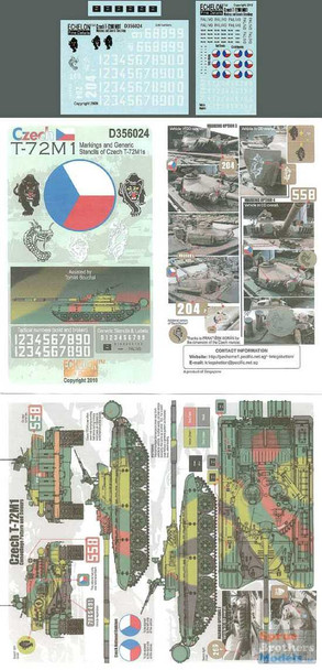 ECH356024 1:35 Echelon Czech T-72M1