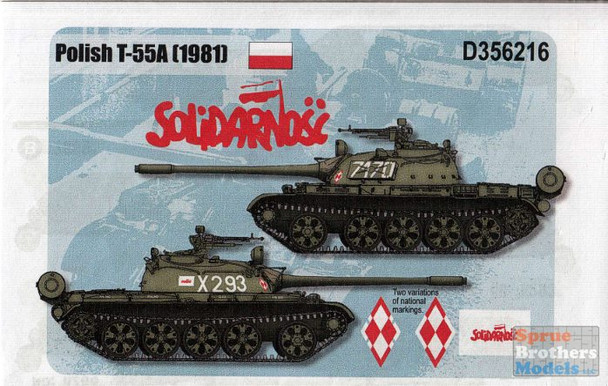 ECH356216 1:35 Echelon Polish T-55A (1981)